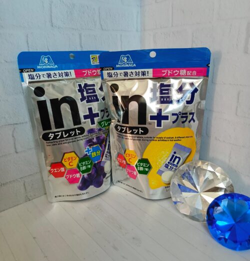 Освежающие таблетки Morinaga "in" Salt Plus